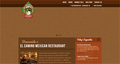 Desktop Screenshot of elcaminosheboygan.com